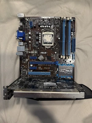 Asus P8Z77-V LX scheda madre + scheda video Asus GTX650 + CPU I7 2600k - Immagine 1 di 2