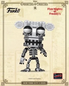 NYCC 2025 Pegatina Oficial Funko Pop Five Nights at Freddy's FNAF Endo-02 #1105 - Imagen 1 de 1