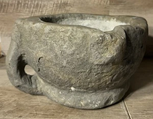 Antique French Stone Mortar Bowl 18th Century - Picture 1 of 21