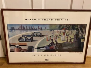Sonntagnachmittag im Belle Isle Park Feier des Großen Preises von Detroit XII signiert - Bild 1 von 7