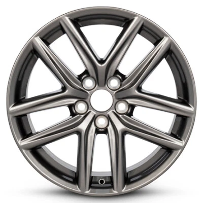 New Wheel For 2014-2020 Lexus IS300 Front 18 Inch Hyper Silver Alloy Rim - Image 1 of 4