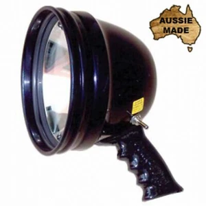 Powa Beam PL145 100w Powabeam Black Handheld Spotlight PowerBeam Halogen Lamp - Picture 1 of 3