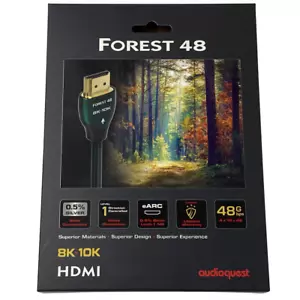 AudioQuest Forest 48 HDMI Cable 3.0m 8K/10K HDR 48Gbps NEW - Picture 1 of 2