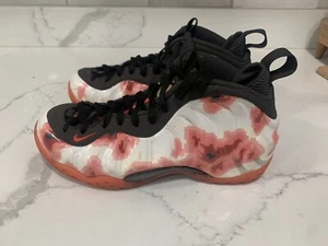 Nike Air Foamposite One Prm Thermal Map Mens Size 8 Shoes Sneakers 575420-600 - Picture 1 of 8
