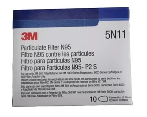 Filtro de partículas de repuesto 3M 5N11 (10 por caja) - Imagen 1 de 8