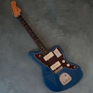 Fender Made in Japan Hybrid II Jazzmaster Rosewood Forest Blue Electric Guitar - Picture 1 of 11