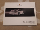 2010 Porsche 911 Sport Classic Broschüre Prospekt Katalog ENGLISCH GB/WW
