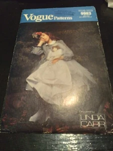 Vintage #630 Vogue Pattern 22" Bride Doll & Wedding Dress Veil UNCUT Linda Carr - Picture 1 of 2