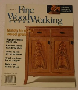 Fine Woodworking Magazine July/August 2009 Guide to using Wood Grain - Picture 1 of 1