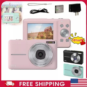 Digicam Digital Retro Camera, 4k Ultra HD 1080P Kids Cool Camera with 32GB Card - Picture 1 of 11