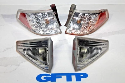 08-14 SUBARU WRX STI HATCH OEM TAIL LIGHT SET INNER OUTER COMPLETE LIGHTS STOCK Foto 1 de 4