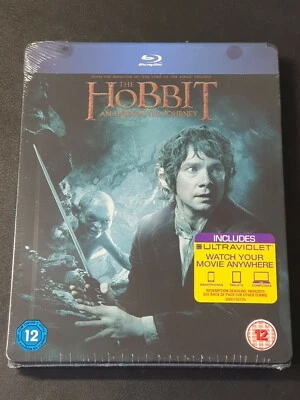 THE HOBBIT AN UNEXPECTED JOURNEY BLU-RAY (2 DISCS) - NEW/SEALED - Image 1 of 2