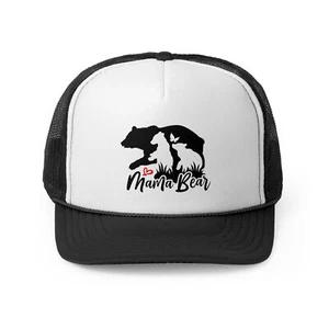Mama Bear Trucker Caps, Gift for Mom - Picture 1 of 25
