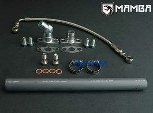 MAMBA Turbo Oil Feed & Return Line For TOYOTA 4EFTE 1.3L w/ AISIN 17201-55030 - Imagen 1 de 3