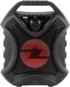 QFX BT-2 4-Inch Rechargeable Party Sound System BLUETOOTH & usb  Black - Picture 1 of 1