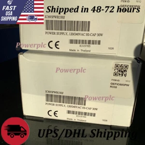 New Sealed GE Fanuc IC693PWR330J 120/240 VAC, 30W, RS-485, Power Supply Module - Picture 1 of 3