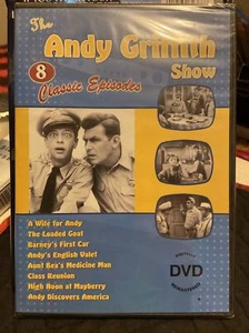 The Andy Griffith Show 8 Classic Full Length Episodes DVD Slim Case 2009 Sealed - Picture 1 of 1