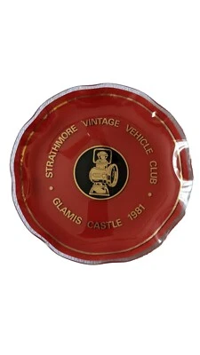 Strathmore Vintage Vehicle Club Glass Plate 1981 Glamis Castle Extravaganza  - Image 1 of 3