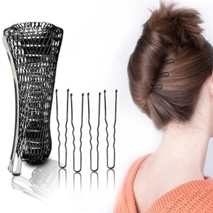 French Twist Hair Clip,NetMaterial For Women,Professional Styling RollBunKIT 1Pc - Picture 1 of 7