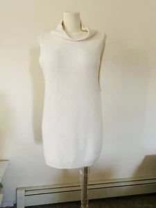 Free People Ivory tunic sweater top or dress. New condition, L - Picture 1 of 10