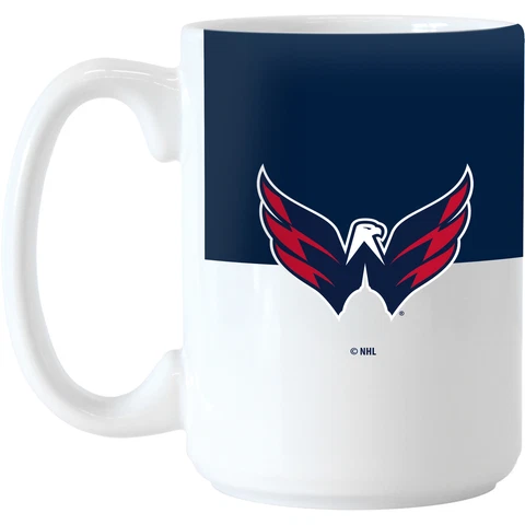Washington Capitals 15oz. Colorblock Mug Cover