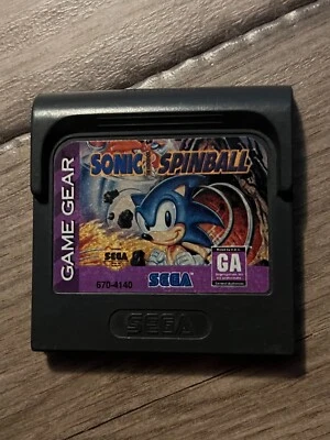 Sonic Spinball (Sega Game Gear, 1994) CART ONLY - Image 1 of 2