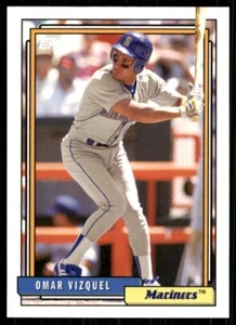 2017 Topps Archives MLB Baseball Omar Vizquel Seattle Mariners #230 - Picture 1 of 2