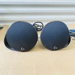 Logitech G560 RGB LIGHTSYNC PC Gaming Bluetooth Satellite SPEAKERS ONLY - Picture 1 of 19