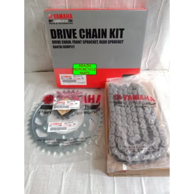 GENUINE NEW YAMAHA YZF-R25 R3 MT-25 MT-03 GEAR SPROCKET CHAIN SET 1WD-WF01A-00 - Image 1 of 4