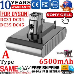 6500mAh Battery for Dyson DC31 DC34 DC35 DC44 DC45 Animal Type A Sony Cell 22.2V