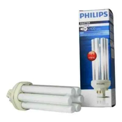 Philips Master Compact Fluorescent PL-T 32W 830 GX24q-3 4 Pins 3000k 2400 lumens - Image 1 of 4