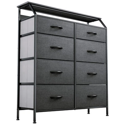 TAUS 7/8 Drawers Chest of Storage Drawer Dresser Furniture Bedroom Organizer - Image 1 of 4