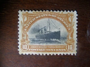 U.S. Stamp, Sc.# 299, 10c Pan Am Issue of 1901 - MNG-NH - F/VF - Picture 1 of 2