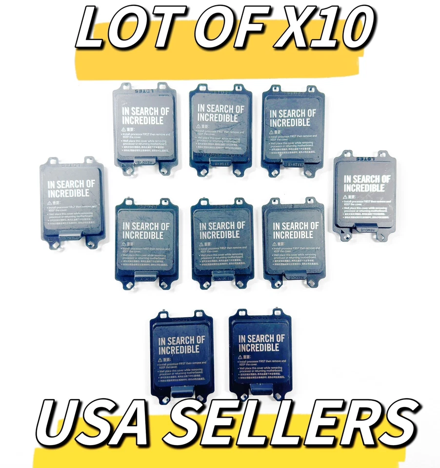 LOTES LOT OF X10 Motherboard CPU Socket Protector Cover Intel LGA 1700 1800 17XX 18XX