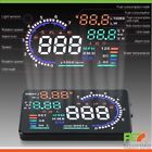 A8 5.5" Head Up Display OBD2 Windscreen Dashboard Sys For Volkswagen Golf 5 Gti