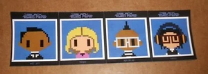 Die schwarzen Augen Erbsen Stoßstange Aufkleber Original Promo 10x3 Der Anfang - Bild 1 von 2