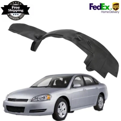 New Left Front Driver Side Fender Liner For 2006-2013 Chevrolet Impala Foto 1 de 4