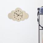 Wooden Wall Clock Housewarming Gifts Unique Sturdy Country Clock Simple Silent
