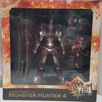 CAPCOM Acrion Figure MONSTER HUNTER 4 RATHALOS Armor  Swordsman from Japan F/S - Image 1 of 2