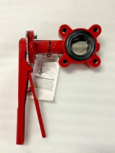 Neu Bray Ser 31 Ansi 150 Schmetterlingsventil 2" Griff enthalten - Bild 1 von 3