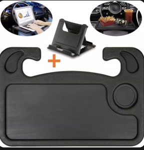 Laptop Steering Wheel Desk Auto Car Computer Mount Holder Eating Tray Stand New