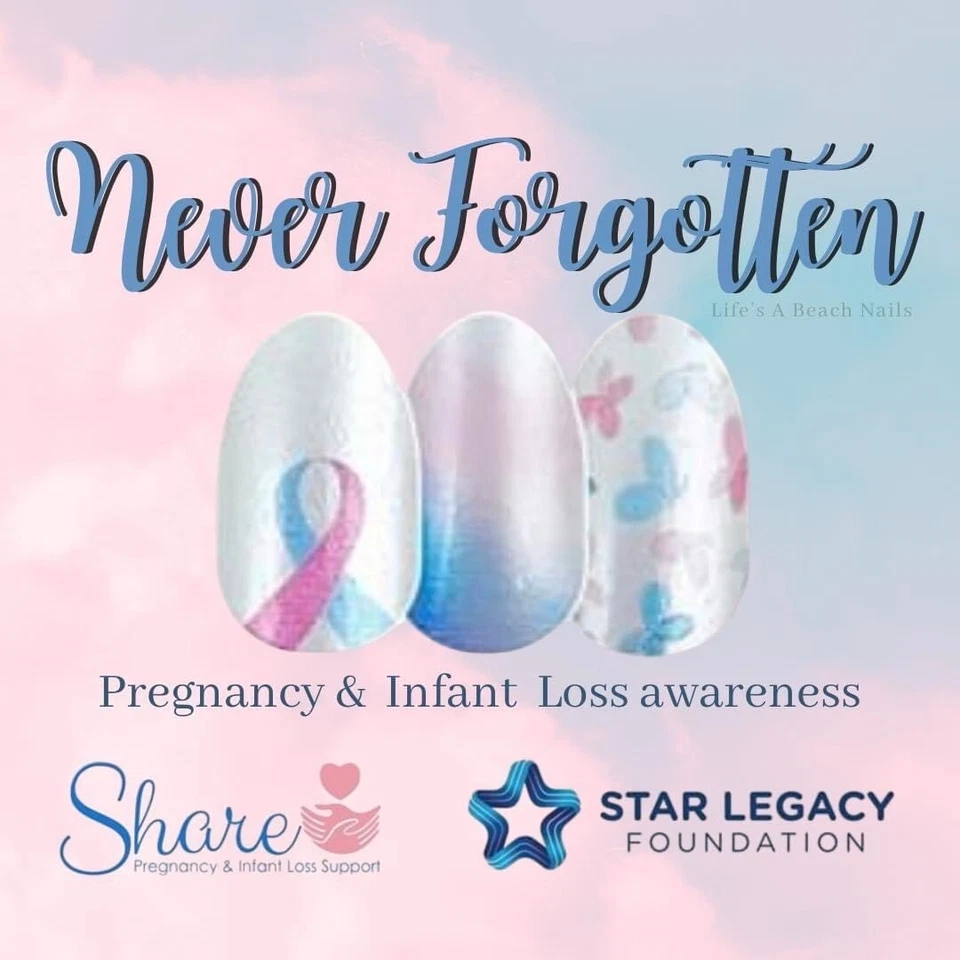 6 Sets Color Street Nail Polish Strips Never Forgotten