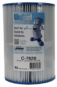 Unicel filtro piscina/spa Hayward C-7626 cartuccia di ricambio trasparente a stelle 25 piedi quadrati - Foto 1 di 2