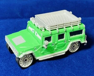 Disney Pixar Cars TJ Hummer 1:55 Scale Diecast Green - Picture 1 of 5