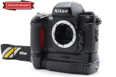 [Almost MINT w/Strap]  Nikon F100 35mm SLR Film Camera Black MB-15 Body JAPAN - Image 1 of 4