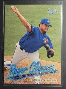 Roger Clemens - 1997 Fleer Ultra - Medaglione Platino P377 - Raro SSP - Foto 1 di 2