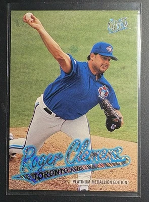 Roger Clemens - 1997 Fleer Ultra - Platinum Medallion P377 - Rare SSP - Image 1 of 2