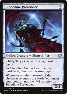 MTG Bloodline Pretender Kaldheim 235/285 Foil Uncommon - Image 1 of 3