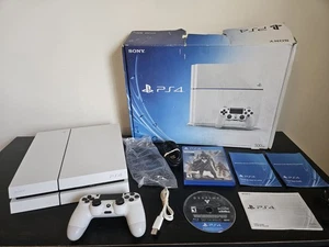 Sony PlayStation 4 500GB Glacier White Console Limited Edition Destiny Bundle - Picture 1 of 20