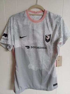 Camiseta deportiva de fútbol para mujer Nike Angel City FC visitante 2023 XL kit de fútbol nueva con etiquetas Doordash Foto 1 de 4